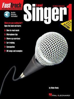 Paperback Fasttrack Lead Singer Method Book 1 Book/Online Audio [With CD] Book