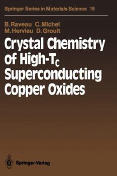 Paperback Crystal Chemistry of High-Tc Superconducting Copper Oxides Book