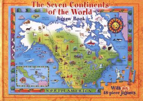 Board book The Seven Continents of the World Jigsaw Book [With Six 48-Piece Jigsaws] Book