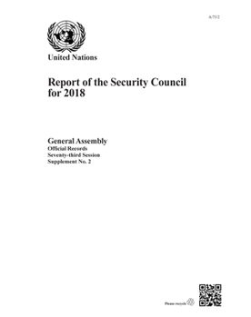 Paperback Report of the Security Council 2018 Book