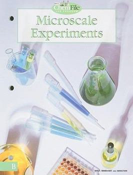 Paperback Holt ChemFile Lab Program: Microscale Experiments Book