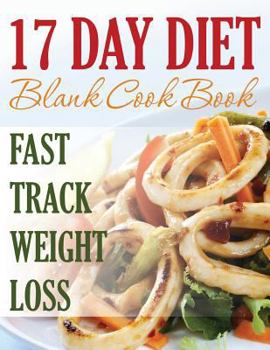 Paperback 17 Day Diet Blank Cookbook Book