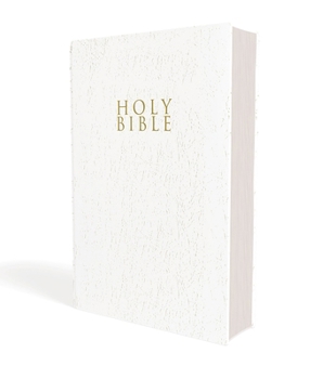Paperback Niv, Gift and Award Bible, Leather-Look, White, Red Letter Edition, Comfort Print Book
