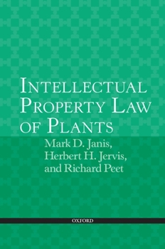 Paperback Intellectual Property Law of Plants Book