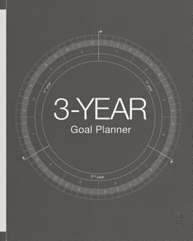 Paperback 3-Year Goal Planner Book