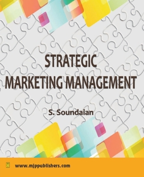 Paperback Strategic Marketing Management Book
