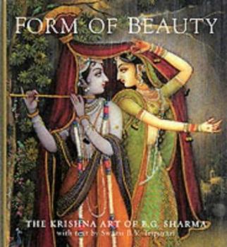 Paperback Form of Beauty: The Krishna Art of B. G. Sharma Book