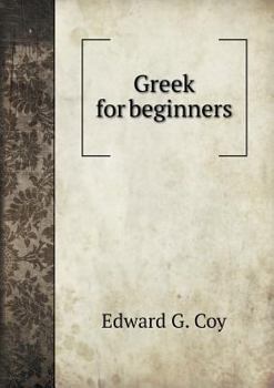 Paperback Greek for beginners Book