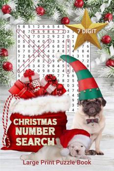 Christmas Number Search 7 Digit: Large Print Puzzle Book