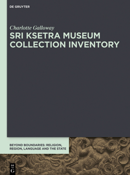 Hardcover Sri Ksetra Museum Collection Inventory Book