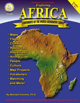 Paperback Exploring Africa, Grades 4 - 8 Book