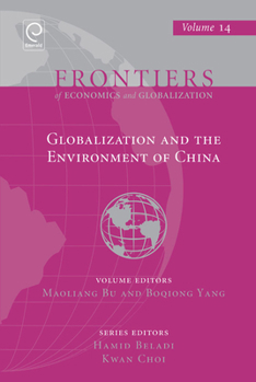 Hardcover Globalization and the Environment of China Book