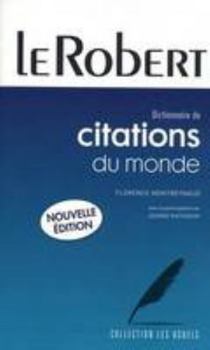 Paperback CITATIONS DU MONDE POCHE NE [French] Book