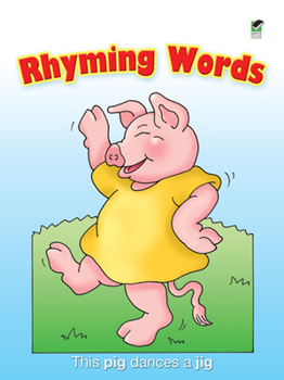 Paperback Rhyming Words Coloring Book