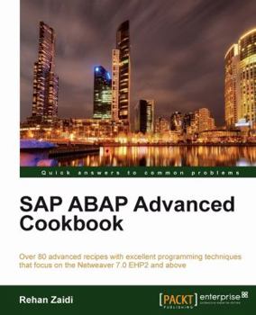 Paperback SAP ABAP Advanced Cookbook Book