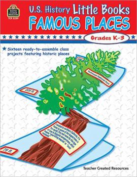 Paperback Us History Little Books: Famous Places Book