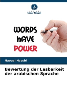 Paperback Bewertung der Lesbarkeit der arabischen Sprache [German] Book