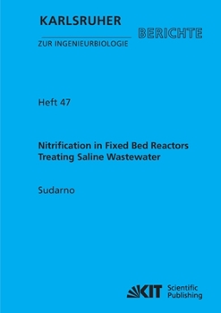 Paperback Nitrification in Fixed Bed Reactors Treating Saline Wastewater Book