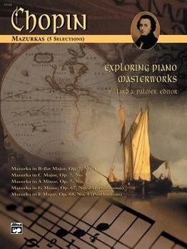 Paperback Exploring Piano Masterworks: Mazurkas (5 Selections Book