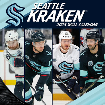 Office Product Seattle Kraken 2023 12x12 Team Wall Calendar Book