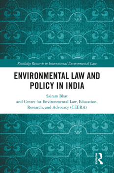 Hardcover Environmental Law and Policy in India Book