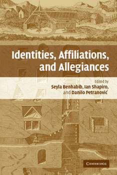 Paperback Identities, Affiliations, and Allegiances Book