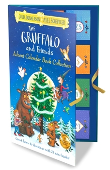 Hardcover The Gruffalo and Friends Advent Calendar Book Collection: the perfect book advent calendar for children this Christmas! Book