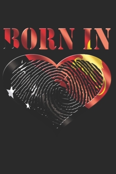 PAPUA NEW GUINEA NOTEBOOK: Papua New Guinea Notebook | college book | diary | journal | booklet | memo | composition book | 120 sheets - Dot Grid paper 6x9 inch