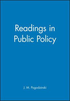 Paperback Readings in Public Policy Book