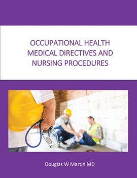 Paperback Occupational Health Medical Directives and Nursing Procedures Book