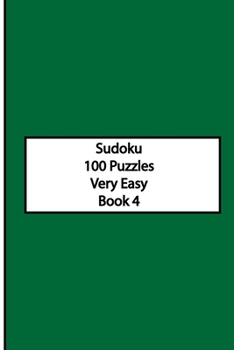 Paperback Sudoku-Very Easy-Book 4 Book