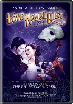DVD Andrew Lloyd Webber's Love Never Dies Book