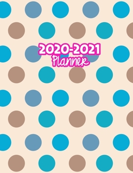 2020-2021 Planner: Two Year Calendar Organizer and Goal Journal | January 2020 - December 2021 Daily, Weekly and Monthly Planner Book with Back Sticker Expression Wall for 2 Years | Design Code 859901