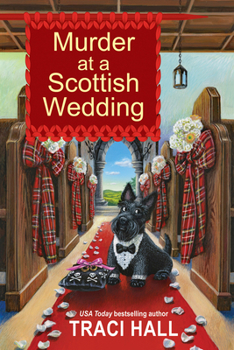 Paperback Murder at a Scottish Wedding Book