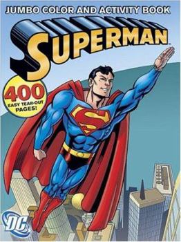 Paperback Superman Jumbo Color & Activity Book