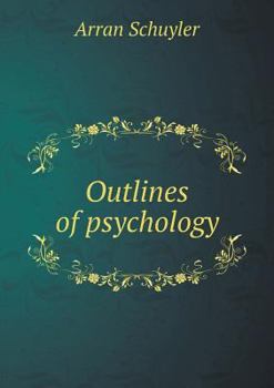 Paperback Outlines of psychology Book