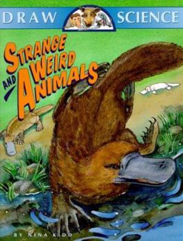 Paperback Draw Science: Strange and Wierd Animals Book