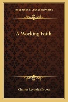 Paperback A Working Faith Book