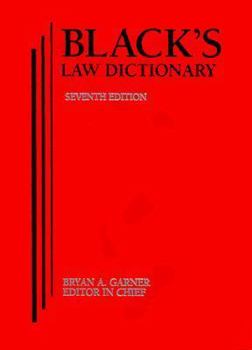 Hardcover Black's Law Dictionary Book