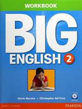 Paperback Big English 2 Workbook W/Audiocd Book