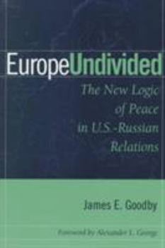 Paperback Europe Undivided: The Seeds of Peace Experience Book