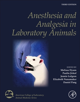 Hardcover Anesthesia and Analgesia in Laboratory Animals Book
