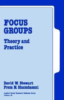 Paperback Focus Groups: Theory and Practice Book