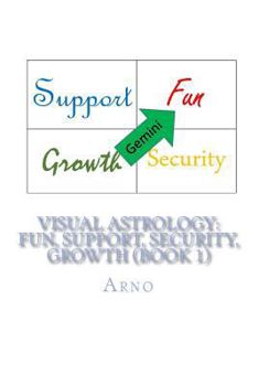 Paperback Visual Astrology: Fun, Support, Security, Growth (Book 1) Book