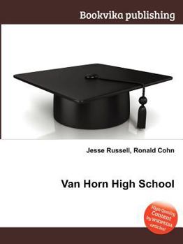 Paperback Van Horn High School Book