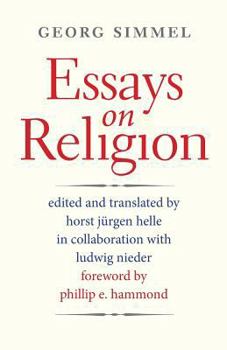 Paperback Essays on Religion Book