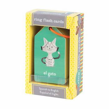 Misc. Spanish to English Ring Flash Cards Book