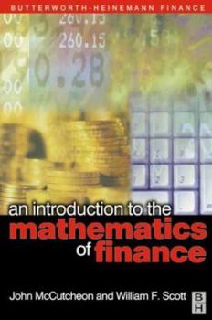 Hardcover An Introduction to the Mathematics of Finance: A Deterministic Approach Book