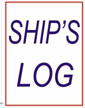 Paperback Ship's Log Book
