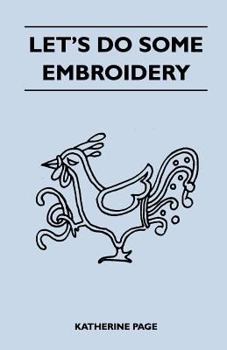 Paperback Let's Do Some Embroidery Book